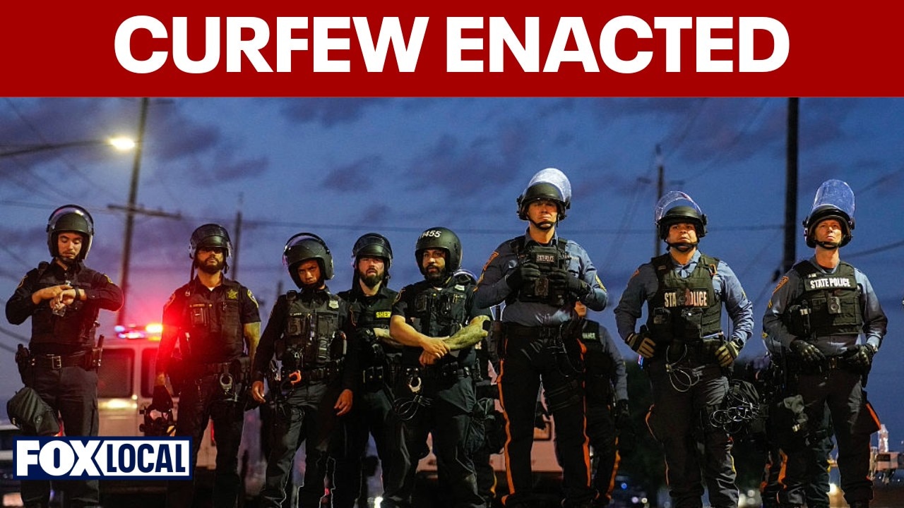 Delaney Hall protests: Curfew enacted after clashes; DHS restores family visitation