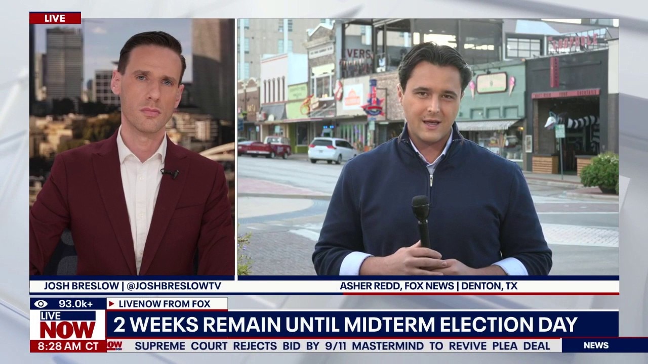 2 weeks remain until midterm Election Day