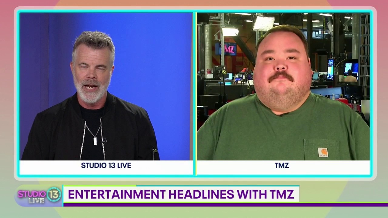 Entertainment headlines with TMZ