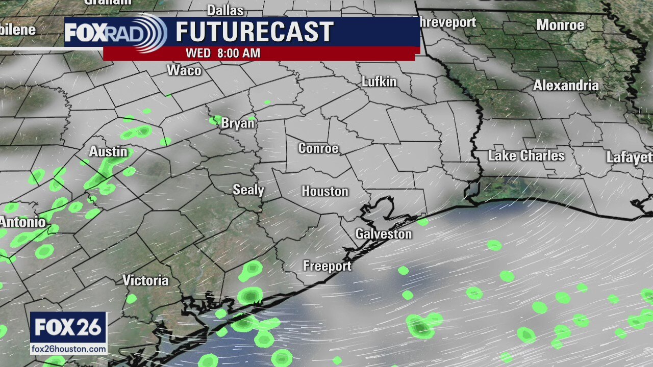 Warm and humid forecast