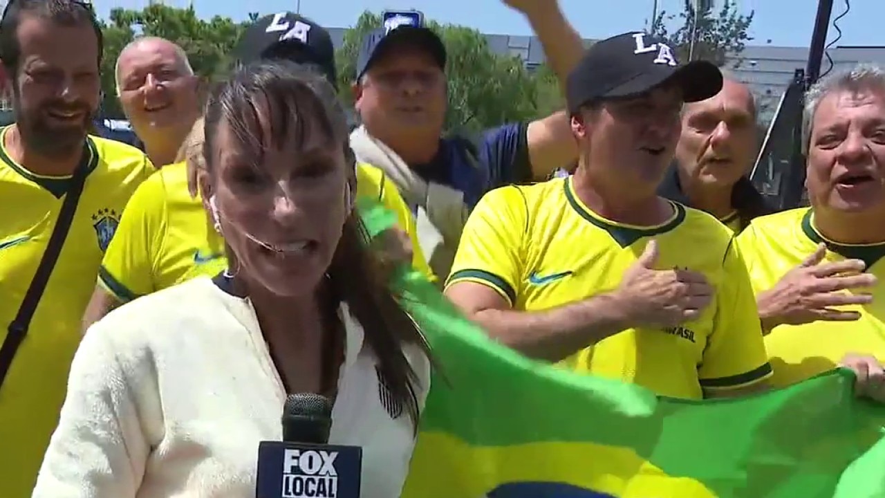 Fans join World Cup party at Original Farmers Market