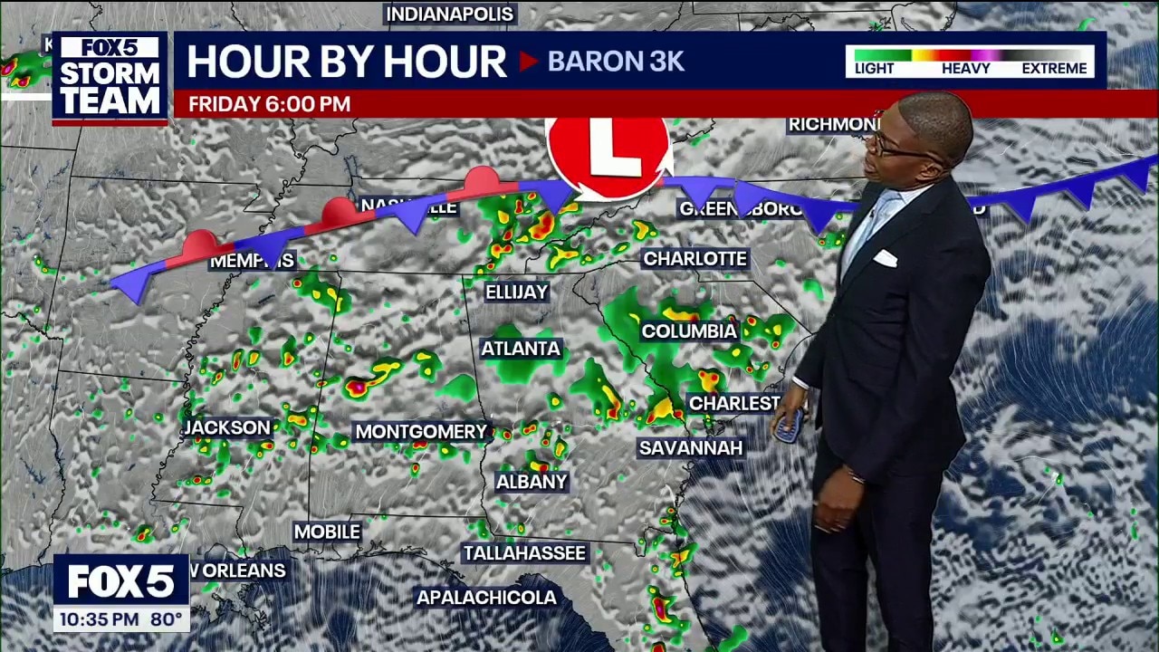 Tuesday night weather forecast