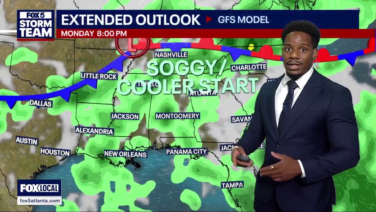Friday afternoon weather forecast