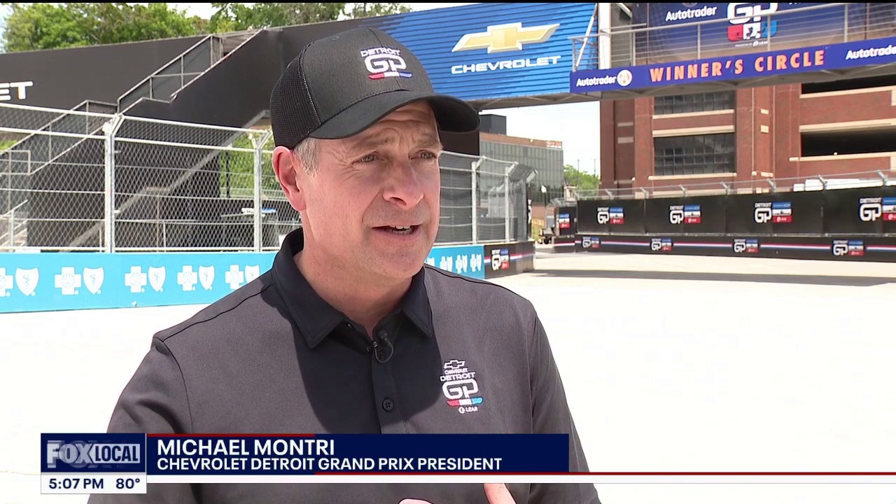 Final preparations underway for 2026 Detroit Grand Prix