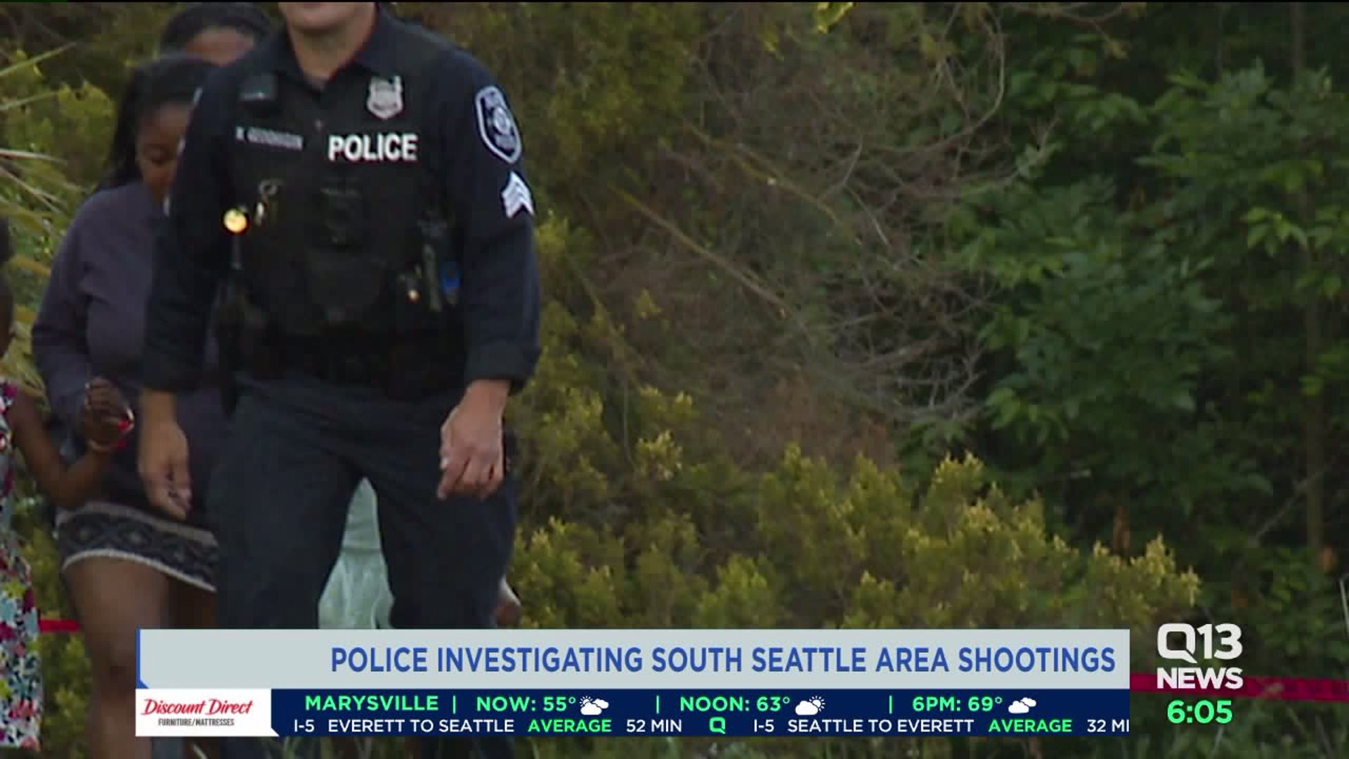 Woman, 3 children hurt in two South Seattle shootings