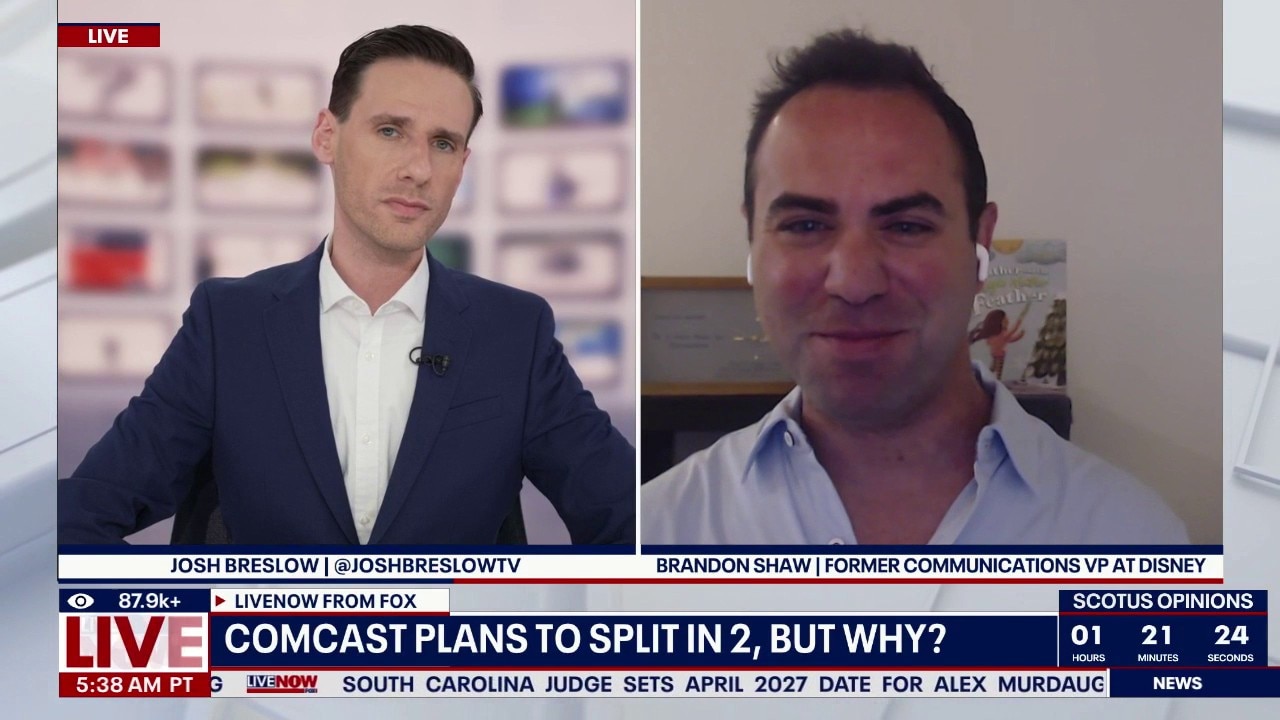 Comcast plans to spin off NBCUniversal