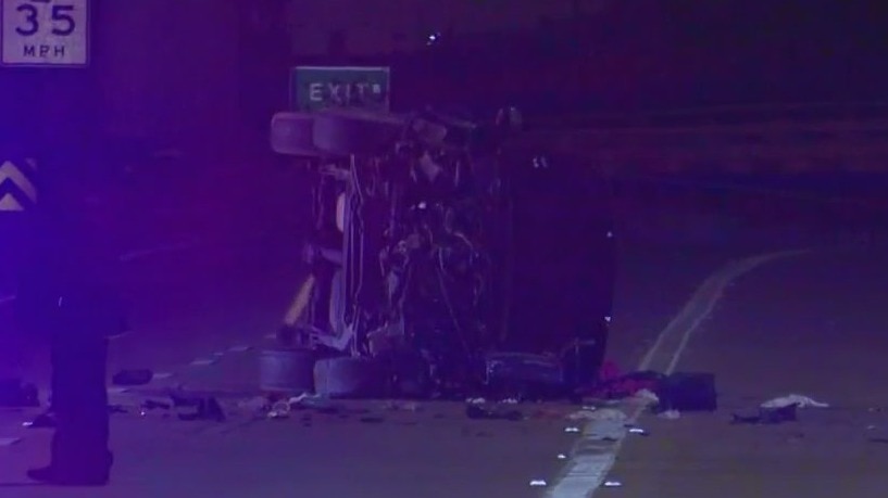 Rollover crash on 288 kills toddler