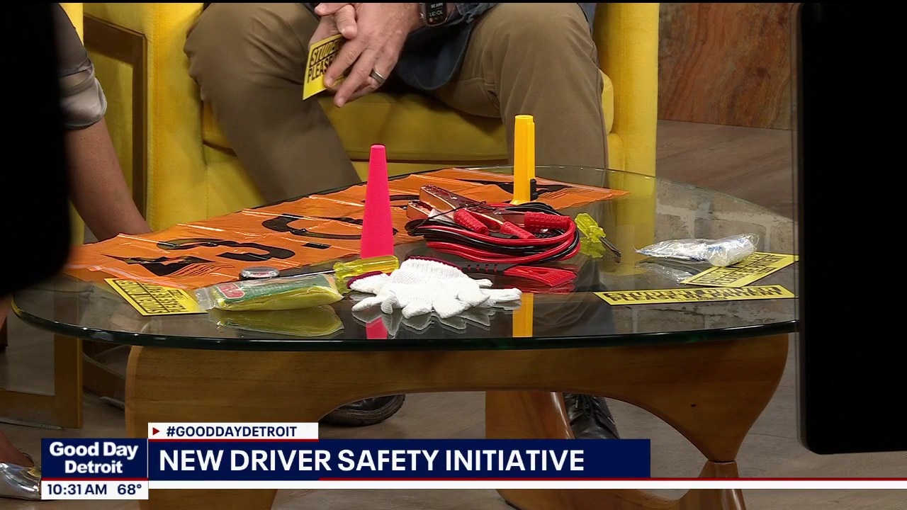 New drivers can get a free car safety kit to prepare for the unexpected