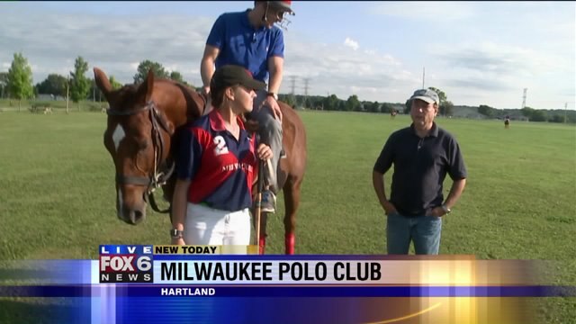 Carl learns the rules of polo at the Milwaukee Polo Club