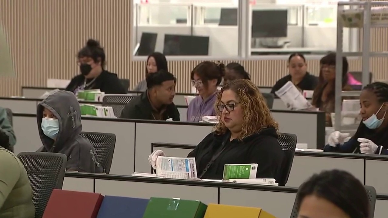 Ballot counting, processing continues in City of Industry