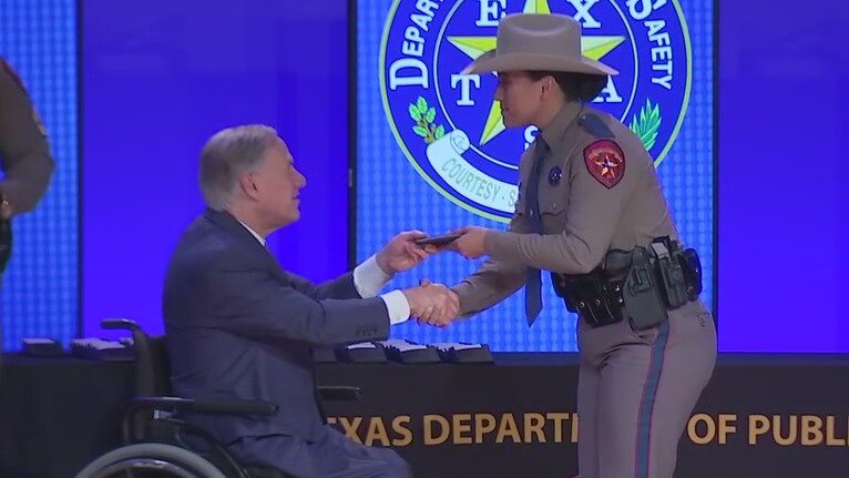 Governor Abbott delivers keynote at DPS graduation