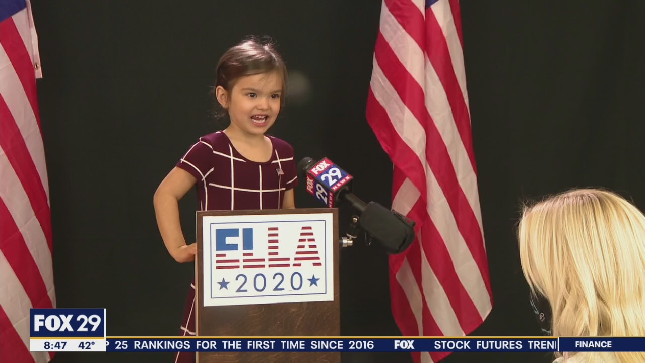 Ella for President: Jenn sits down with young 'candidate'