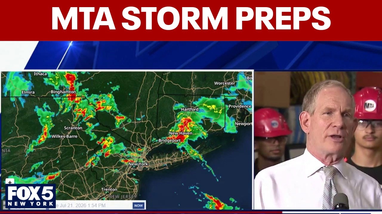 MTA monitoring severe weather in NYC area