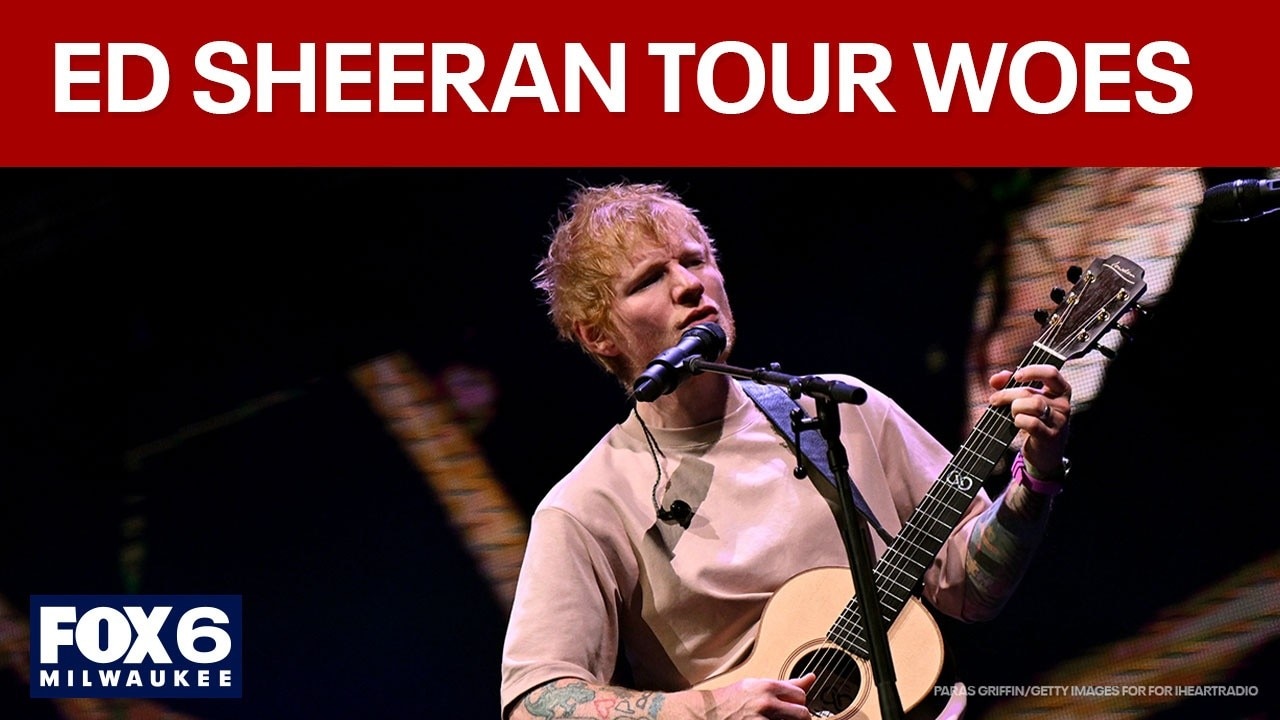 Ed Sheeran tour; opening acts drop out