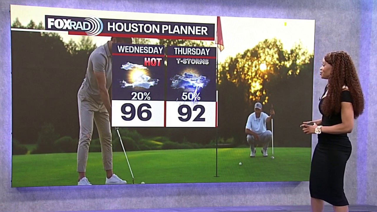 Houston weather: Hot day ahead on Wednesday, storms possible Thursday