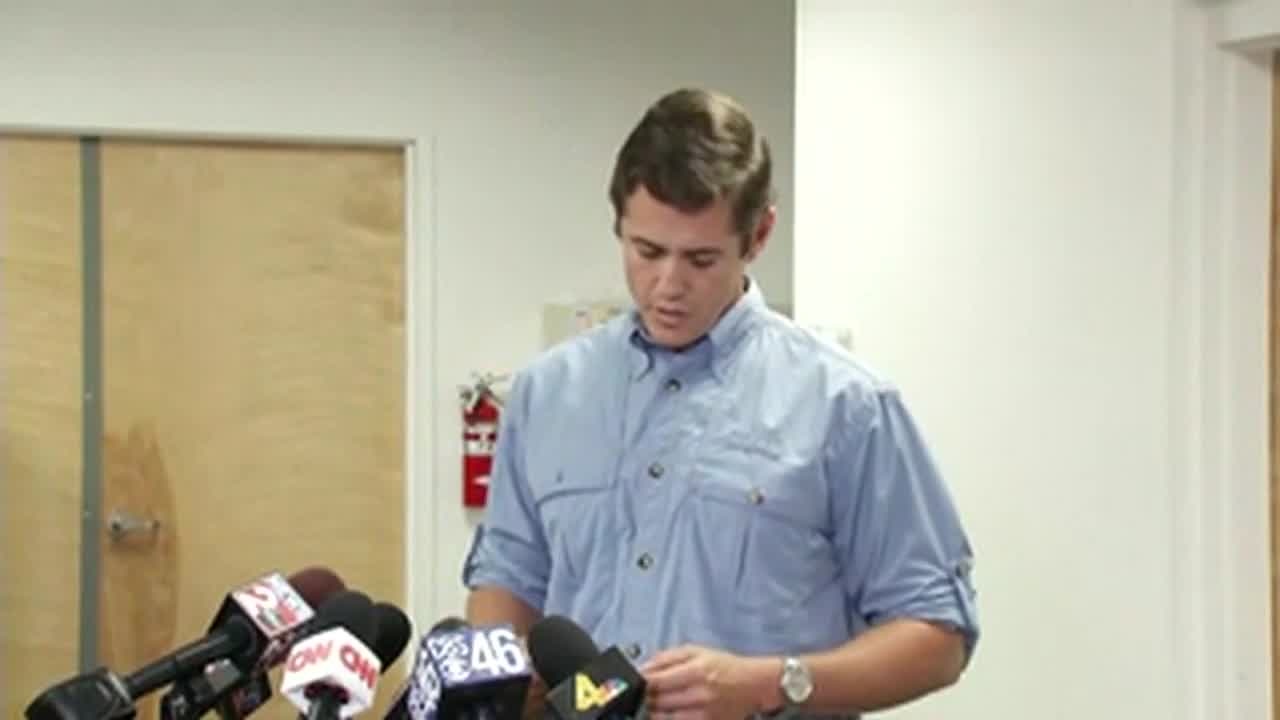 Patrick Hale speaks about encounter with escapees