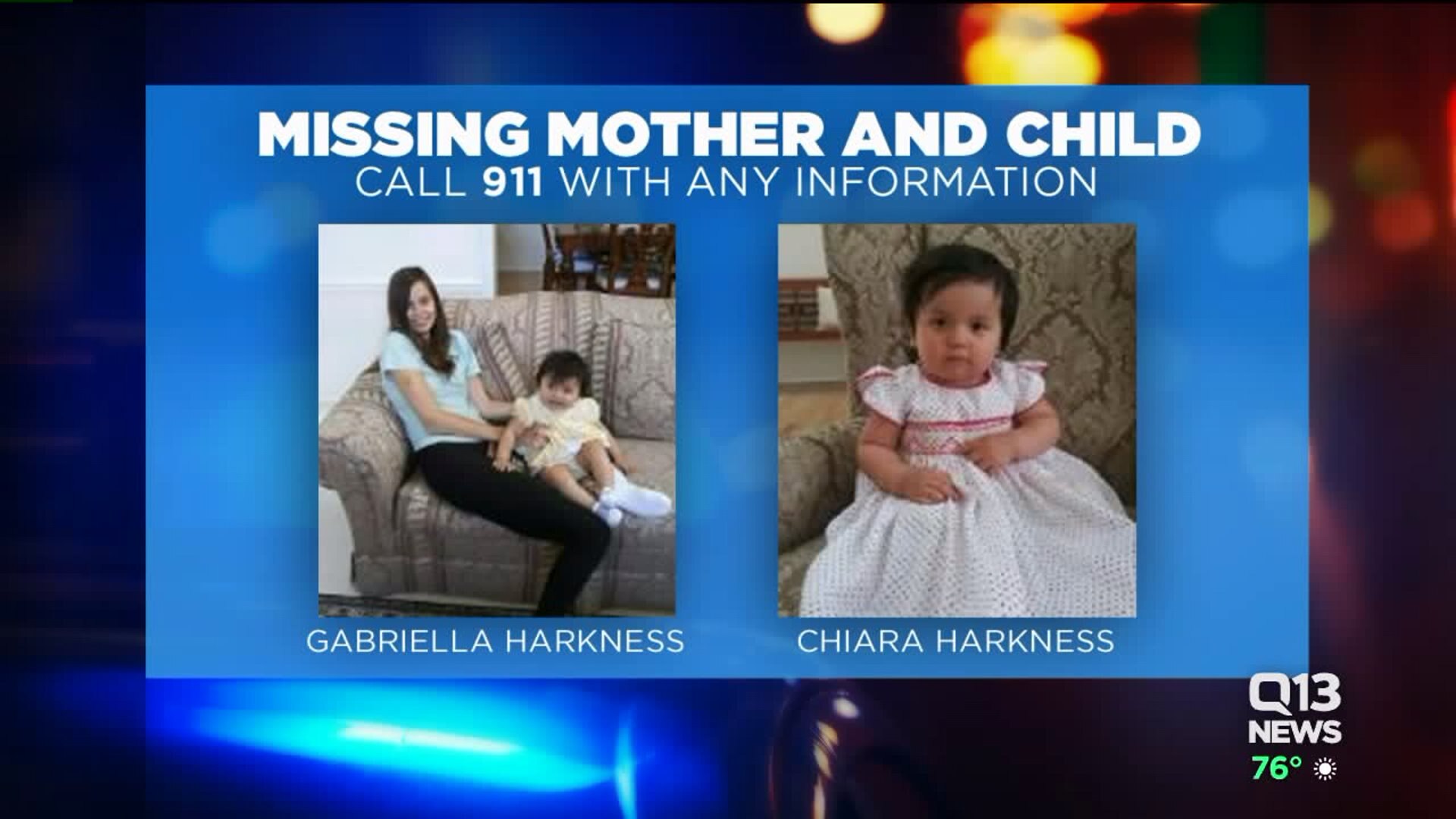Endangered missing person alert for Mill Creek mother and baby