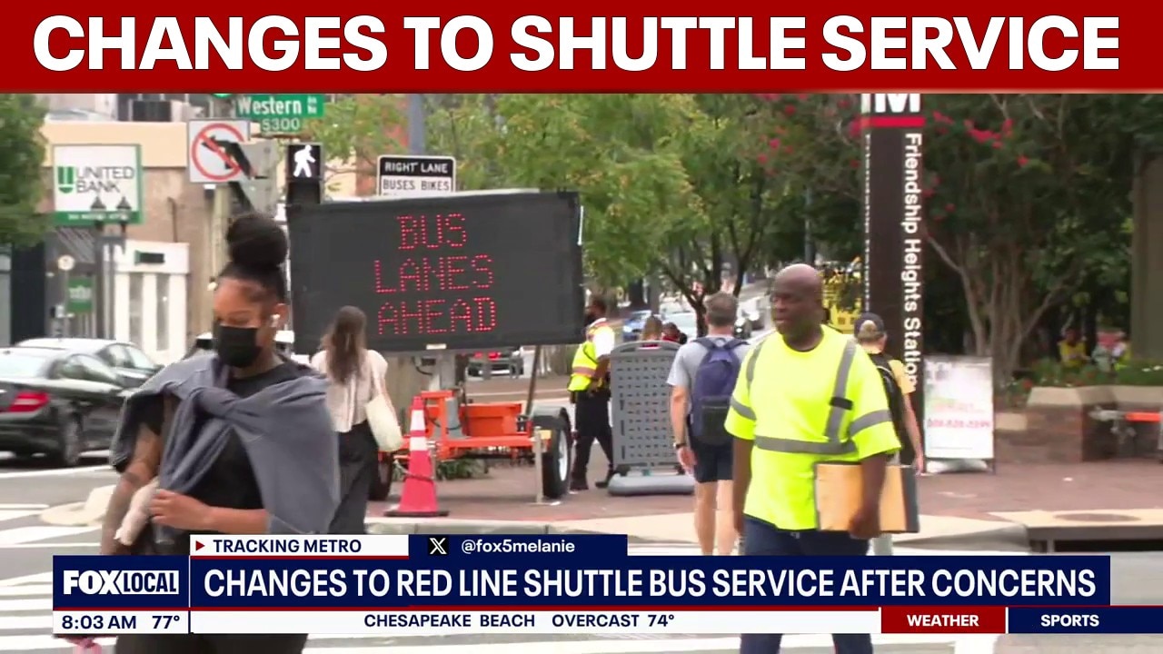 Metro Red Line Summer Shutdown: Changes to shuttle bus service after concerns