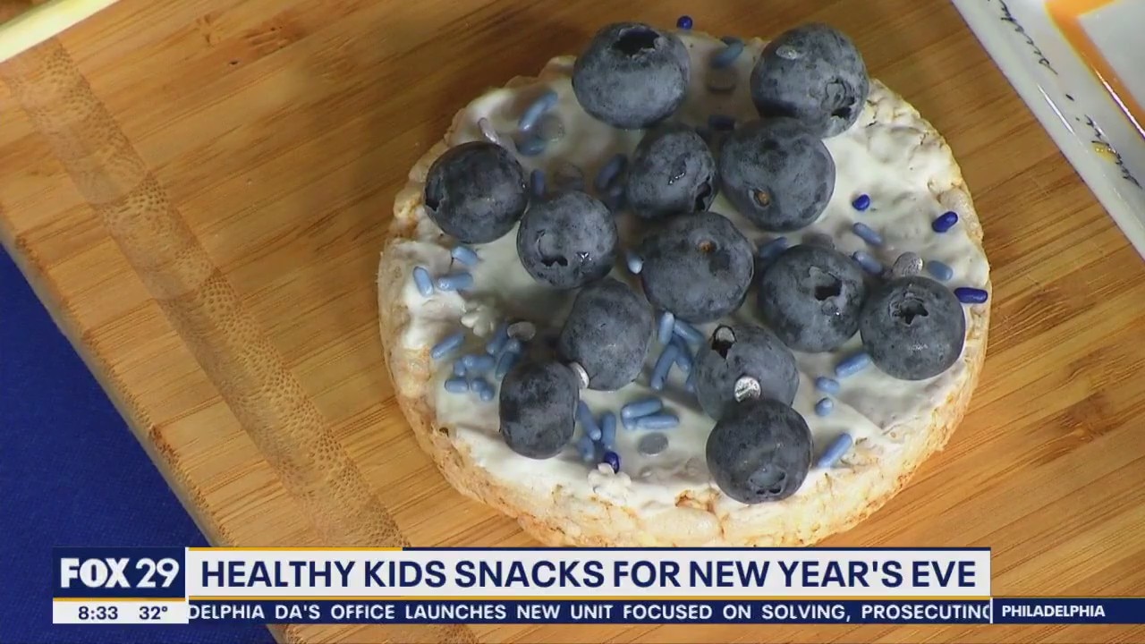 Keeping Kids Healthy: Kids snacks for New Year’s Eve