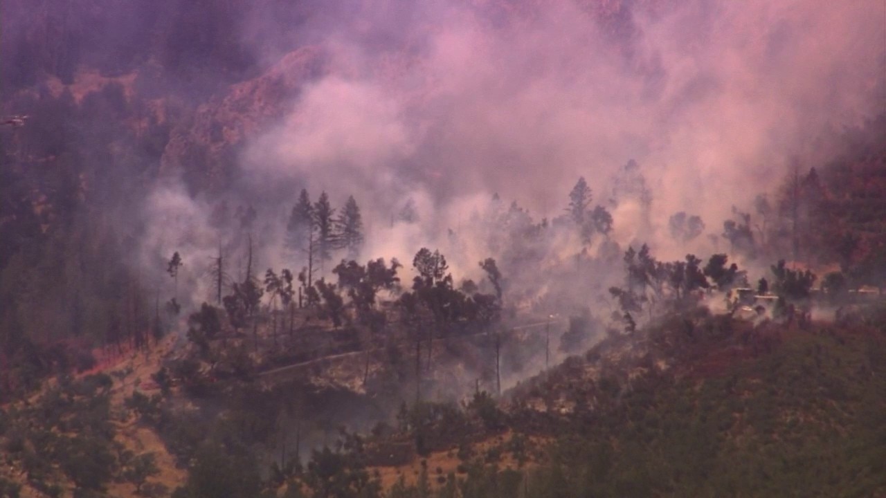 Santa Rosa Ledson Fire wildfire prompts evacuations
