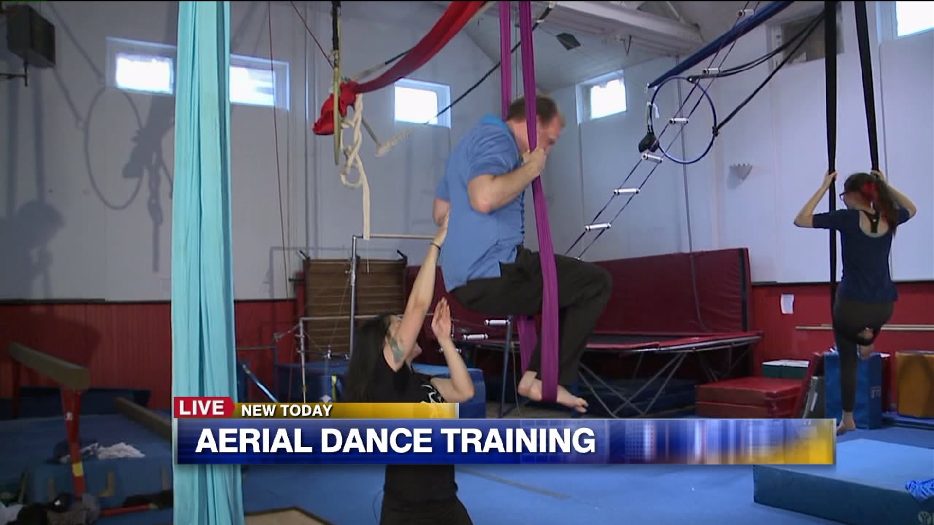 Aerial dance training
