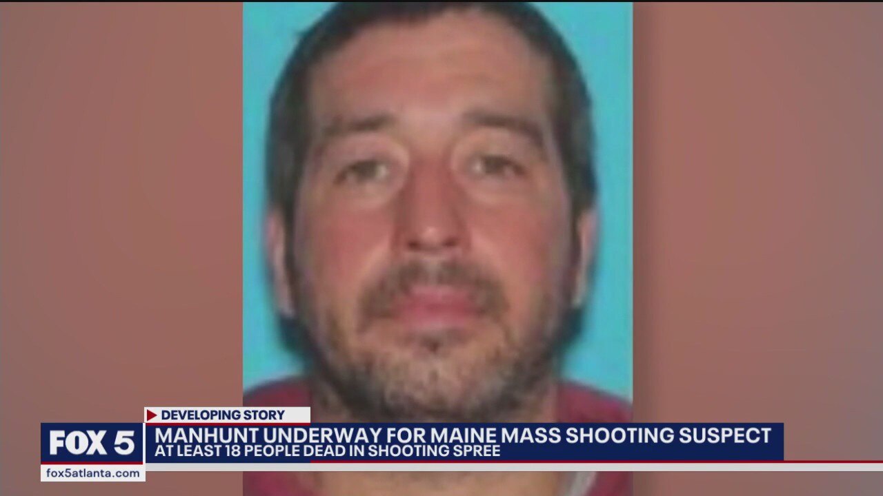 Manhunt for Maine shooting suspect