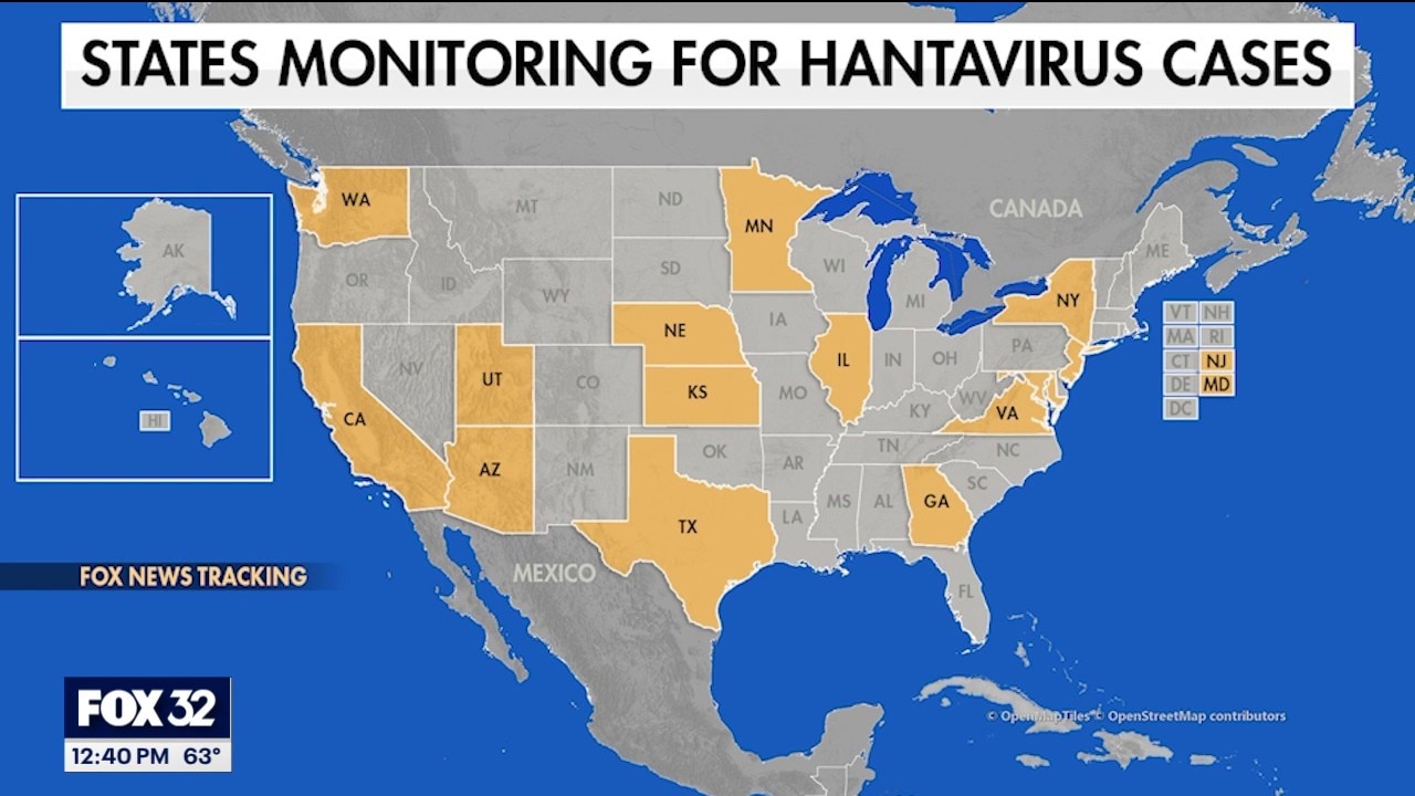 States monitor possible hantavirus exposure after deadly cruise ship outbreak