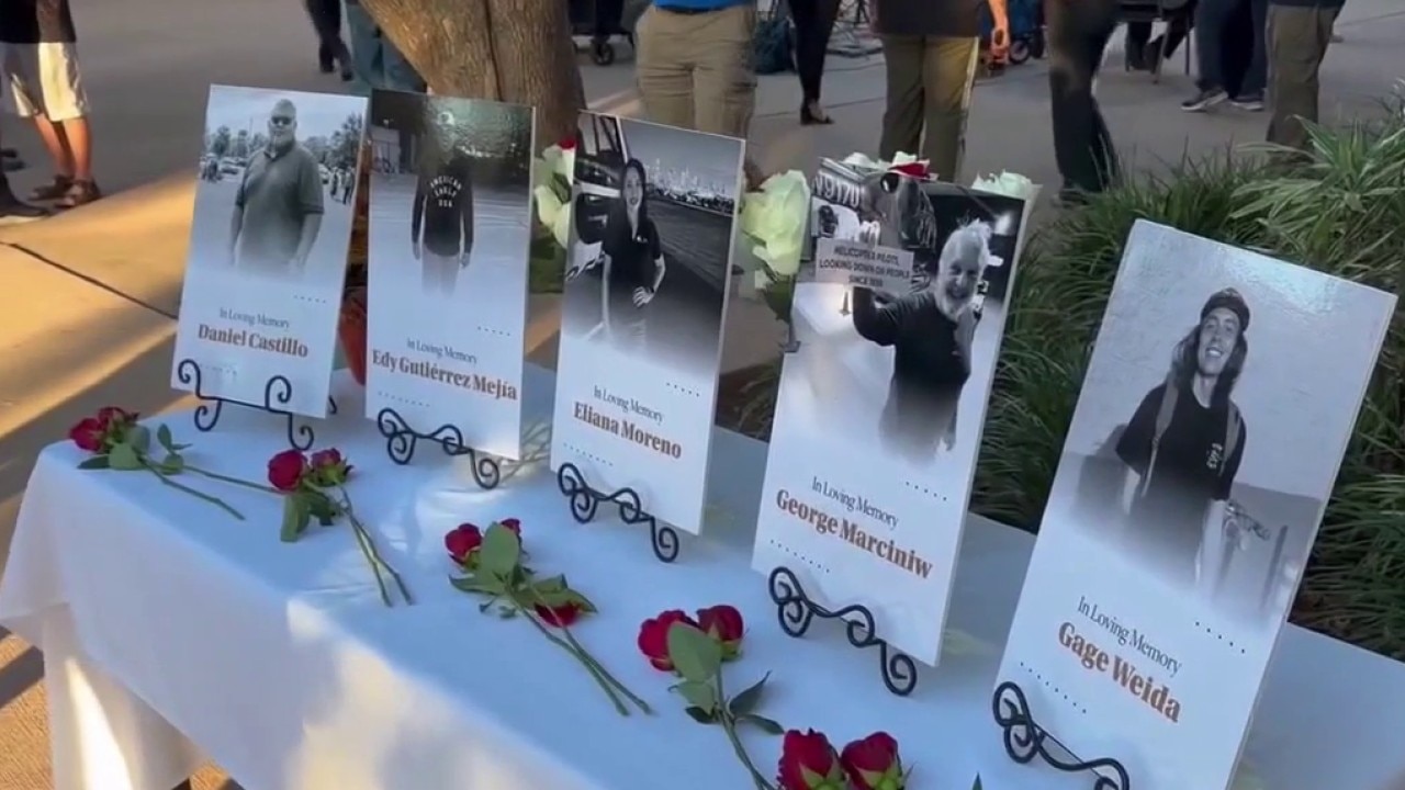 Vigil held for victims of Chatsworth helicopter, bus crashes