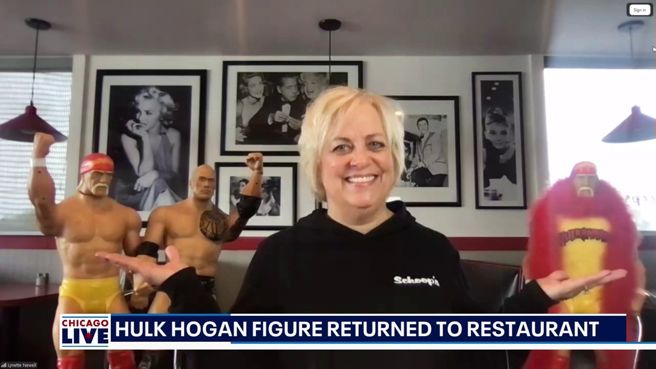 Hulk Hogan figure returned to Highland Indiana restaurant | ChicagoLIVE