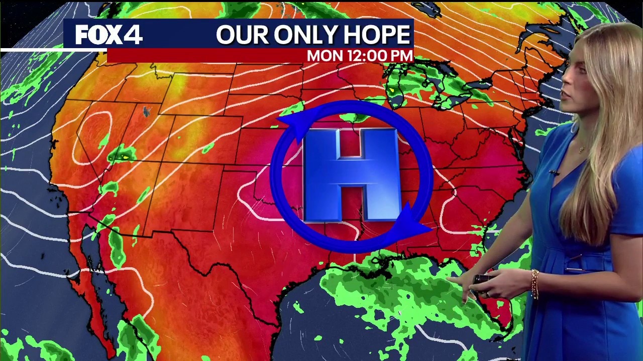 Dallas weather: Heat remains this week with small chance of rain
