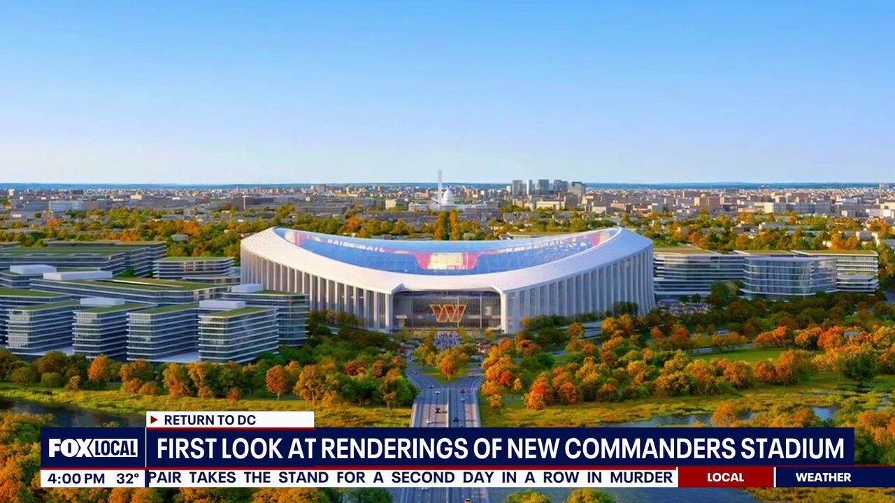 Washington Commanders Unveil Initial Renderings Of New Stadium Design Washington Commanders Unveil Initial Renderings Of New Stadium Design