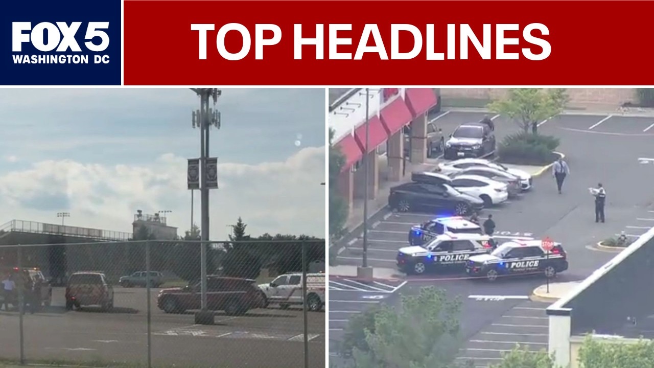 Teen turns himself in for Fairfax County double shooting; 8 students hospitalized for dehydration