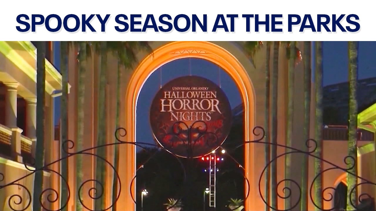 Spooky season begins at the theme parks