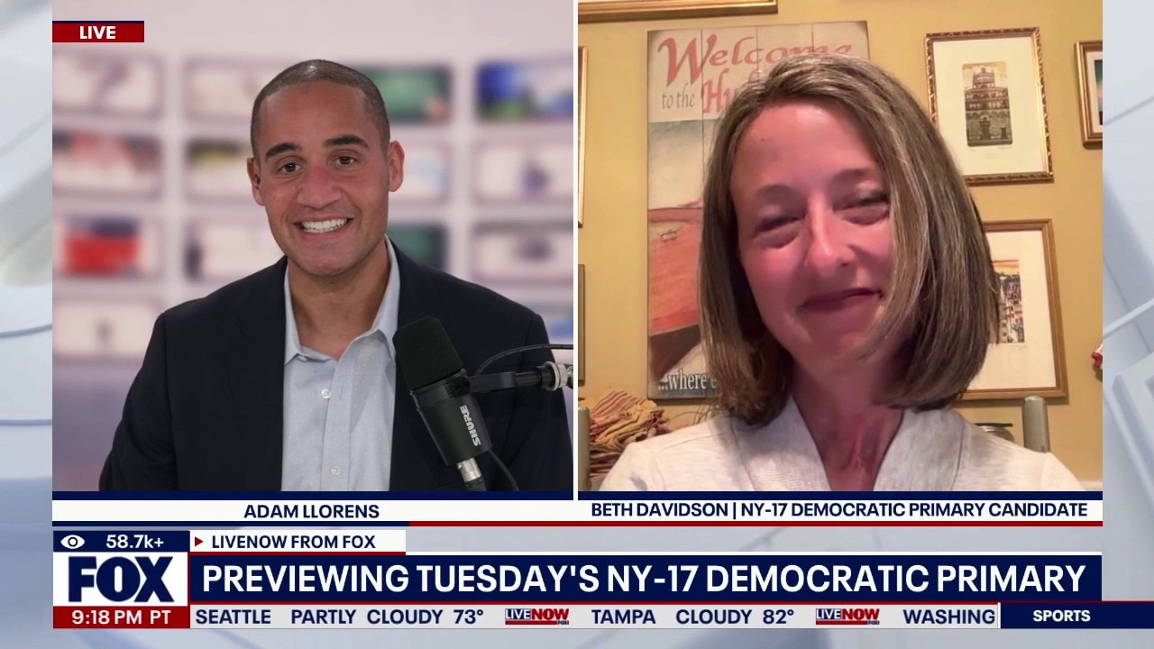 NY-17 Democratic Candidate Beth Davidson joins LiveNOW