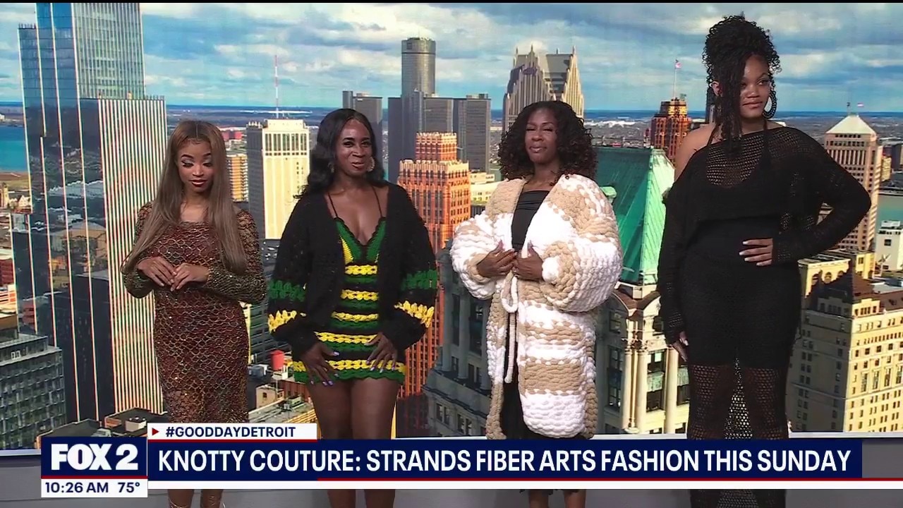 High-Fashion Crochet: ‘Knotty Couture’ Makes its big Detroit debut this Sunday