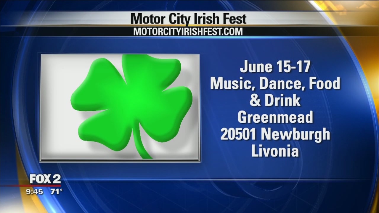 Bread Pudding, Motor City Irish Fest