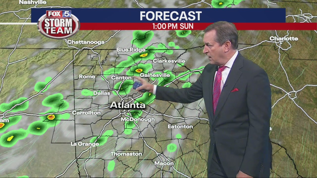 Friday night forecast