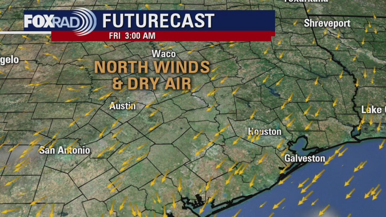 Wednesday Evening Weather Forecast