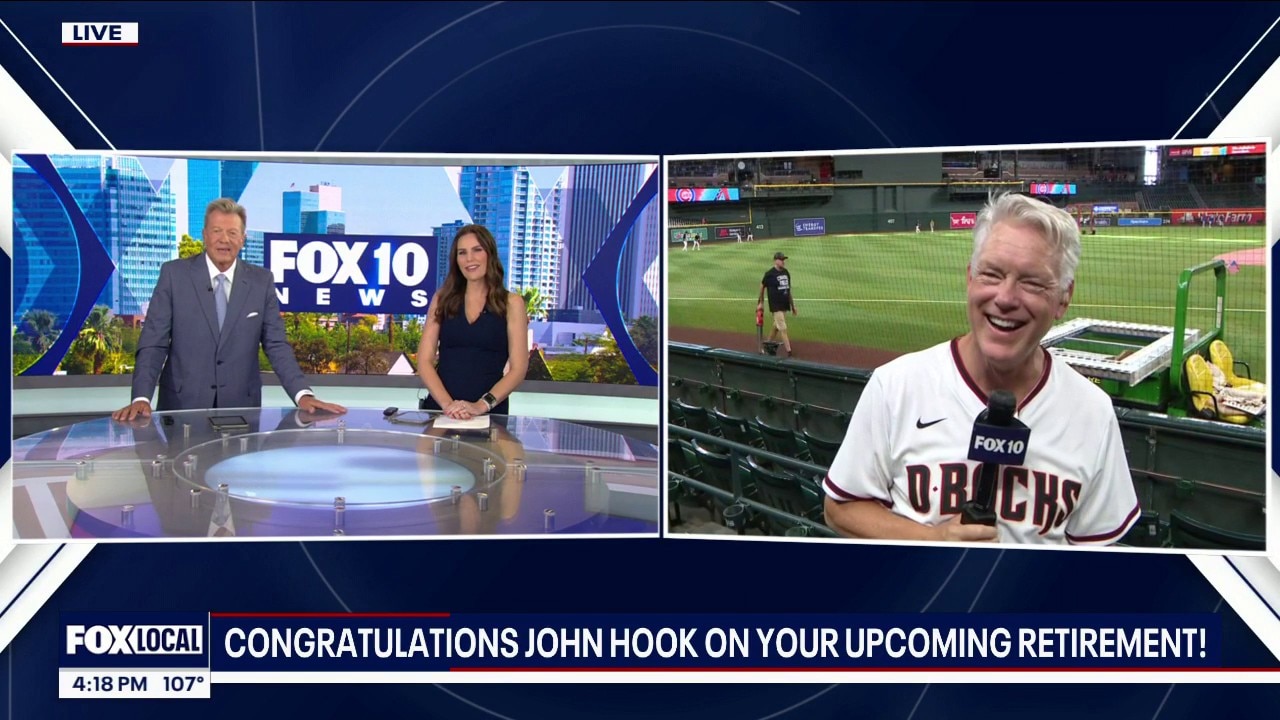 FOX 10's John Hook is retiring