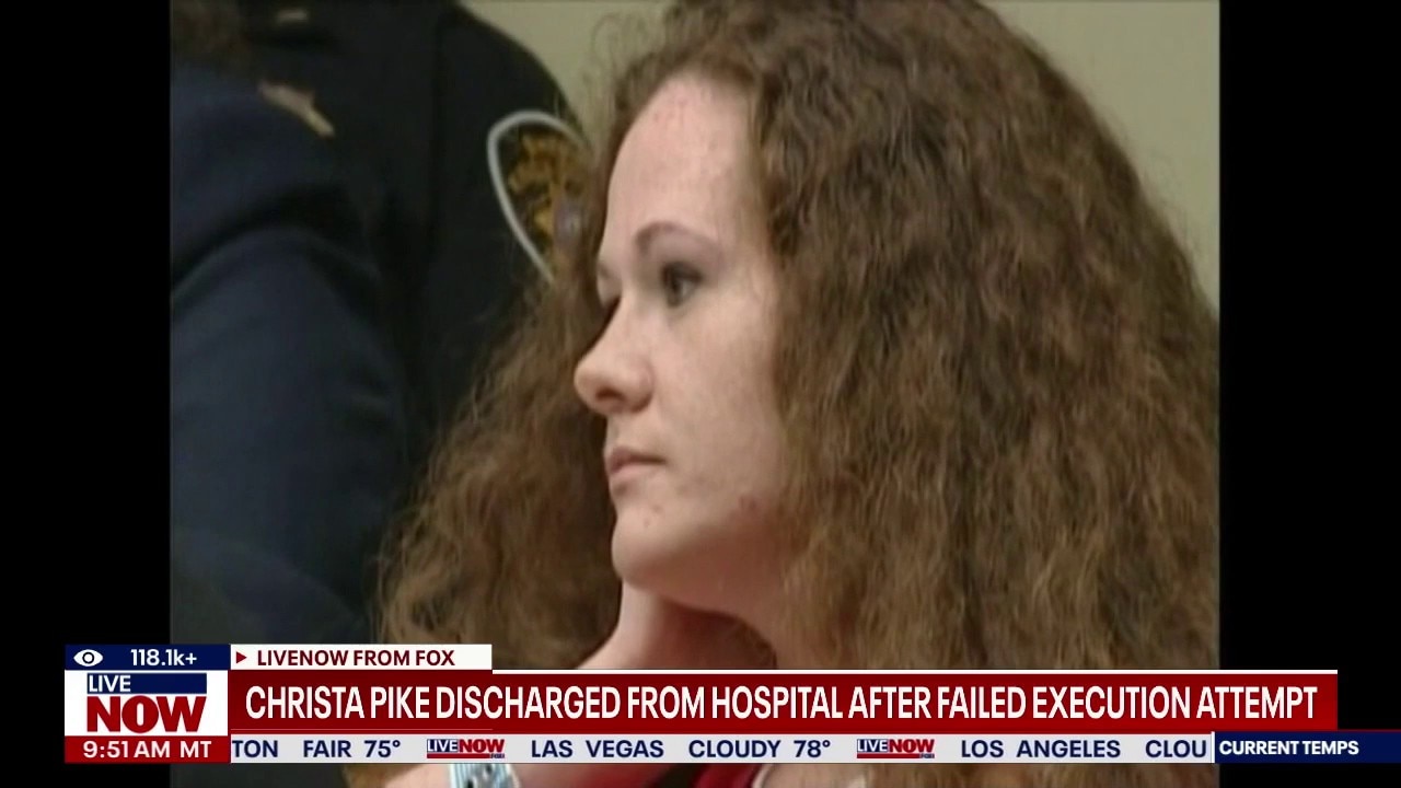 Christa Pike discharged from hospital 