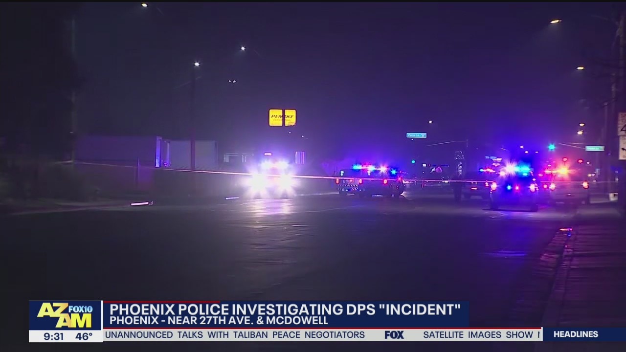 Man in custody for reportedly shooting at DPS trooper