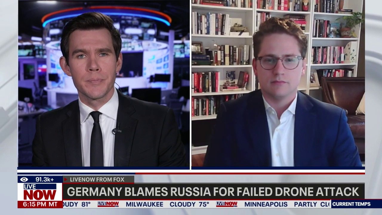 Germany blames Russia for failed drone attack