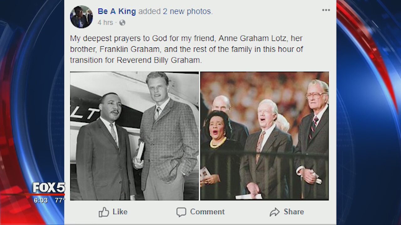 Rev. Billy Graham -- Civil Rights movement