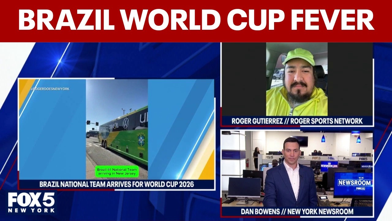Blessed before departure: Brazil arrives in New Jersey for the World Cup