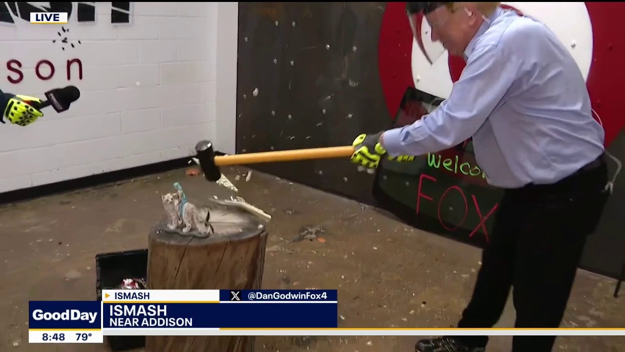 iSmash rage room opens in Addison