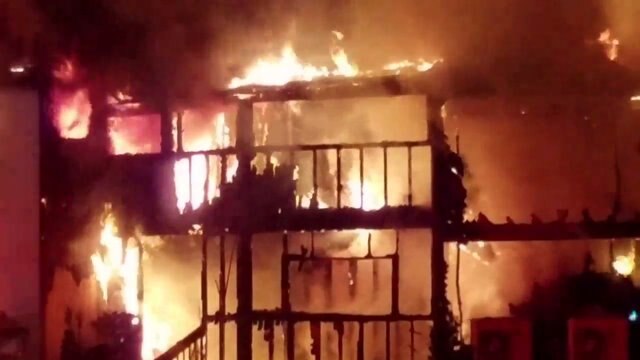 Bellevue mosque fire