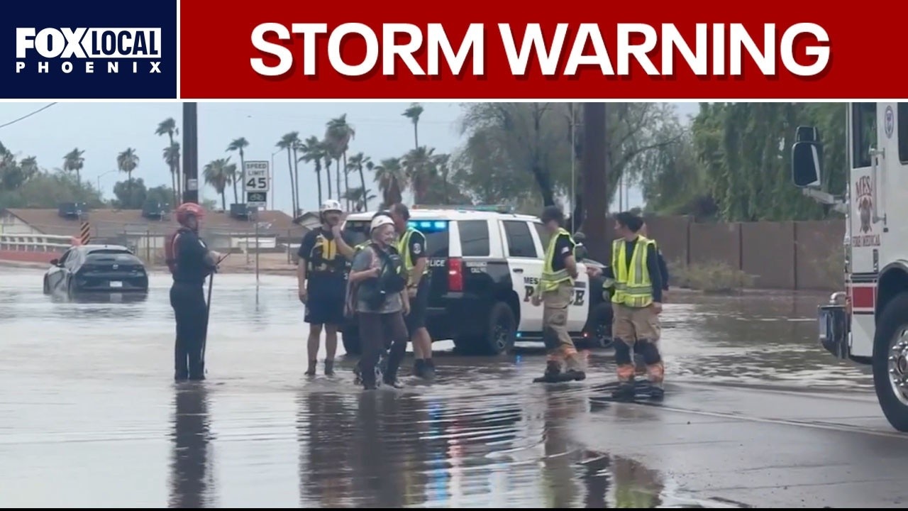 Incoming severe weather brings flash flood risks and heavy rain across Arizona
