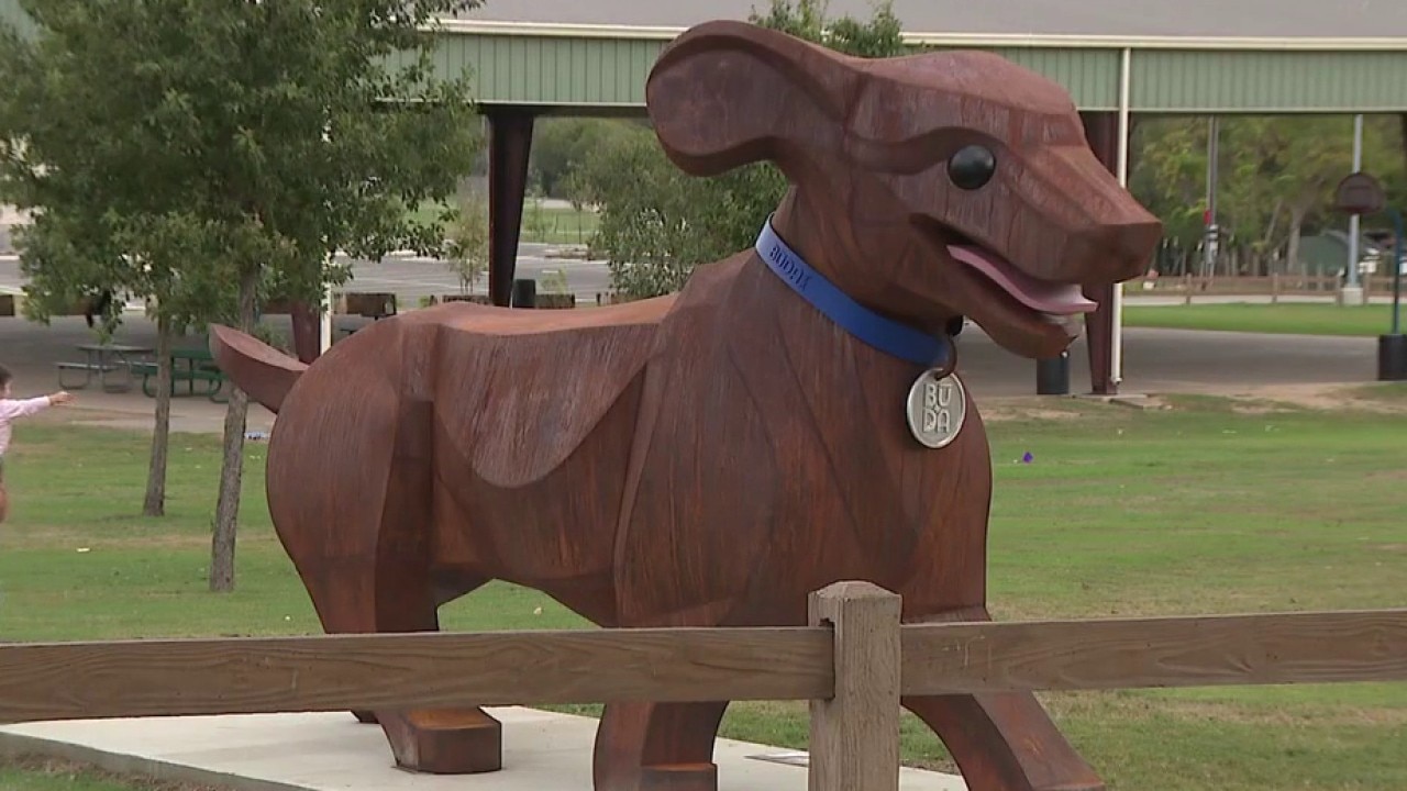 Largest wiener dog statue revealed in Buda