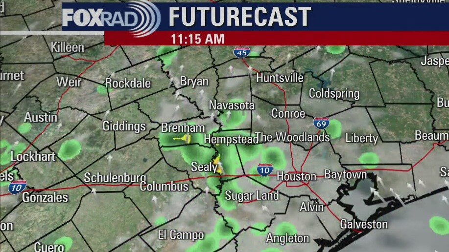 Saturday morning weather forecast