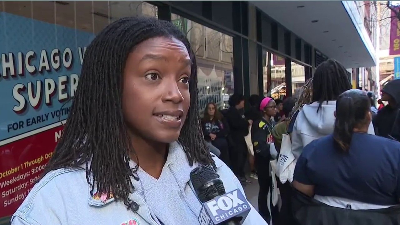 Chicago students march to the polls
